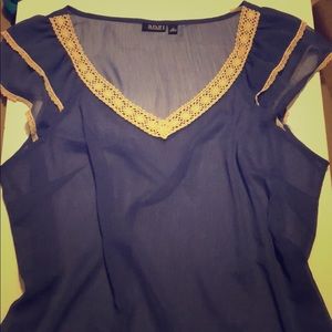 JCP Blue Blouse